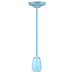 V-TAC VT3806 High Frequency Porcelain Lamp E27 Holder Blue (VT-7998)