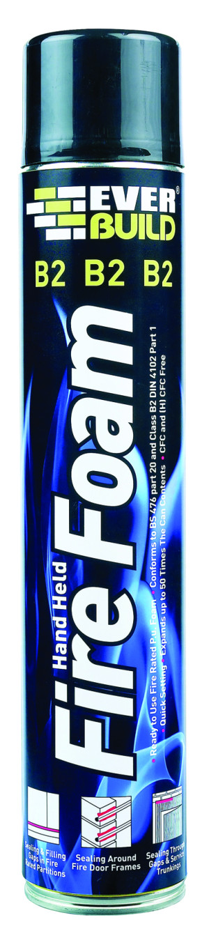 Everbuild Firefoam Handheld 750ml, B2FIREHAND