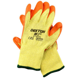 Dekton DT70717C Size 8/M Latex Coated Multi-Purpose Working Gloves