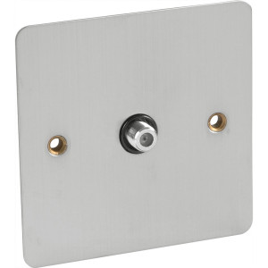 Satellite Socket Satin Chorme R03.825.BK