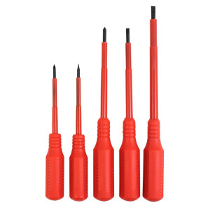 Dekton DT65502 Insulated Phillips & Flat Screwdriver Set 5 Piece