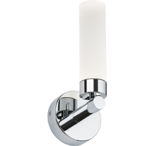 230V IP44 3W LED Wall Light Chrome