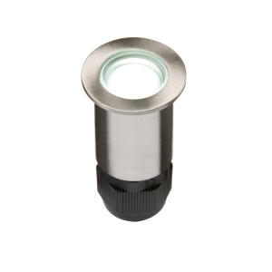 Knightsbridge 4IPW IP67 Small Stainless Steel Ground Fitting 4 x White LED