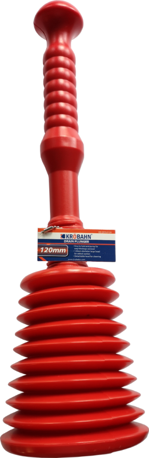KROBAHN 120MM DRAIN PLUNGER, KB-DPPL0120