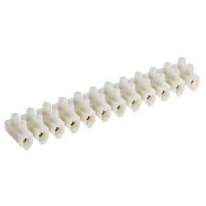60A 12-Way Terminal Block (PA66) - Natural Colour