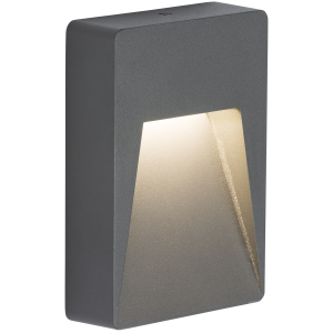 230V IP54 2W LED Guide Light - Anthracite