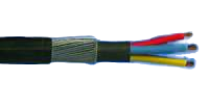 AC3C25-50 Three Core SWA Armoured Cable 25.0MM2 Black 124 AMPS, 50M