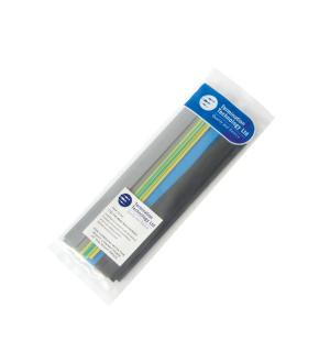 Termination Technology HS127PK 25.4-12.7mm Assorted Heat Shrink Pack Flame Retardant Shrinkable Tube