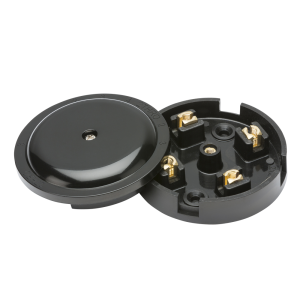 20A Junction Box 4-Terminal - Black (79mm)