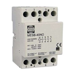 Wylex Mesb-40No 40A Contactor 4 Pole 1 Module