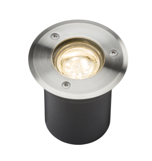 230V IP65 3W LED Stainless Steel Recessed Ground Light 3000K