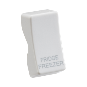 Rocker cover printed "FRIDGE FREEZER"