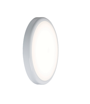 230V IP44 9W Emergency Trade LED Flush 6000K (256mm)
