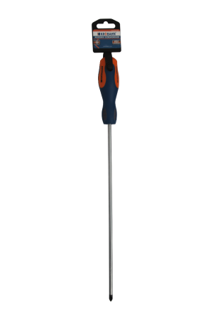 Krobahn Long Reach Pozidriv Screwdriver PZ2 X 300mm Magnetic Tip Pozi-Head, KB-SDPZ2300