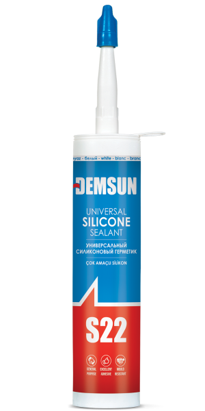 Demsun S22BLK S22 Universal Silicone Ultimate Sealant And Adhesives Black