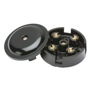 5A Junction Box 4-Terminal - Black (59mm)