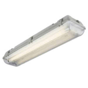 230V IP65 T8 Twin LED Ready Anti Corrosive Fitting (2ft)