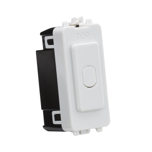 Press dimmer module 10-200W - white
