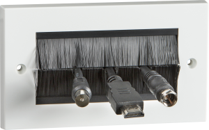 Double Size Brush Module Faceplate (complete)