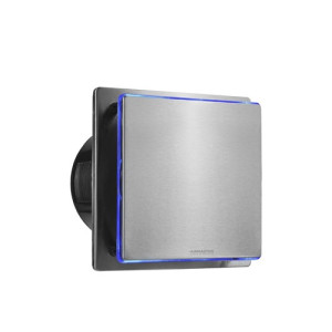 AIRMASTER RFP4TSS Thermal Protection Stainless Steel 4"Extractor Fan With Timer