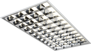 Knightsbridge MRA436EMHF 230V IP20 4x36W T8 HF Emergency CAT2 Modular Fluorescent Fitting 600x1200mm