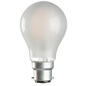 230V 6W LED 60mm BC Frosted GLS 3000K