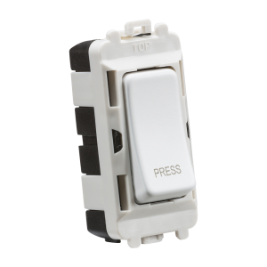 20AX 2 way retractive SP module (marked "PRESS") - matt white