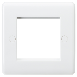 Curved Edge 2G Modular Faceplate