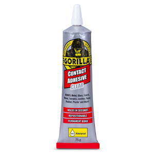Gorilla Contact Adhesive Clear 75g