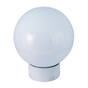 GLB100W Bathroom Glass Sphere / Globe Shade Energy Lamp 100W White BC
