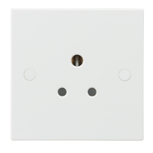 5A Unswitched Round Pin Socket