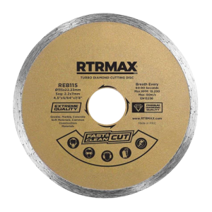 Rtrmax 115mm Diamond Tile Blade, REB115