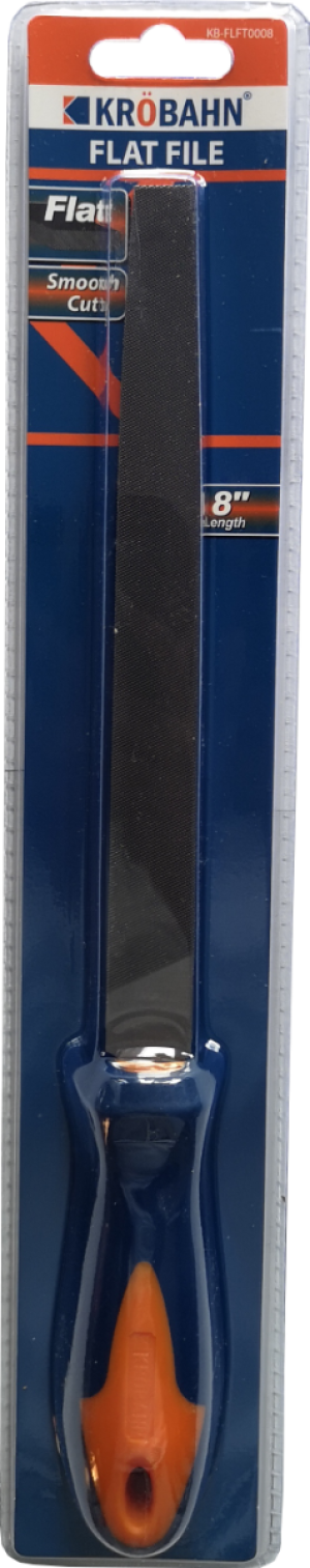 KROBAHN 8 INCHES FLAT FILE, KB-FLFT0008