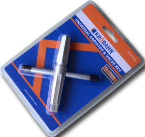 Krobahn KB-URVK0001 12-14mm Universal Radiator and Valve Key Bleed Vent Spanner Wrench