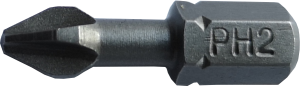 Krobahn PH2 x 25mm Impact Screwdriver Bits(20PC in Pack)Heavy Duty Phillips Bit, KB-SIPH2025