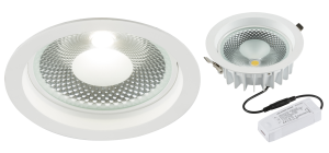 230V 20W COB LED Recessed Commercial Downlight 4000K