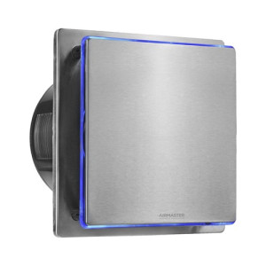 Airmaster RFP6TSS Chrome With Timer Bathroom Kitchen Extractor Fan 150mm