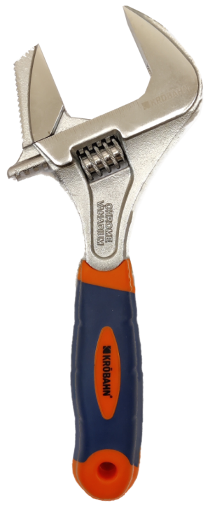 Krobahn KB-AWWJ0010 10"/250mm Reversible Wide Jaw Adjustable Wrench Dual Functional Spanner