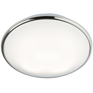 IP20 28W 2D HF Bulkhead with Opal Diffuser and Chrome Base