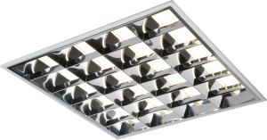 Knightsbridge MRB418HF 230V IP20 4x18W T8 HF CAT2 Modular Fluorescent Fitting , 600x600mm
