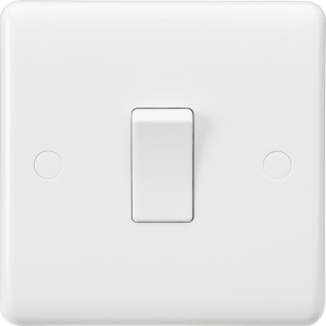 Curved Edge 10A 1G 2-Way Switch
