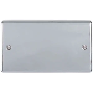 2G Blank Plate Satin Chrome Y33.232