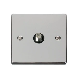 1G Satellite Socket Satin Chrome Y33.225.BK