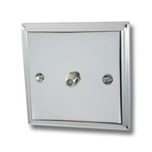 Satellite Socket Polished Chrome R02.825.W