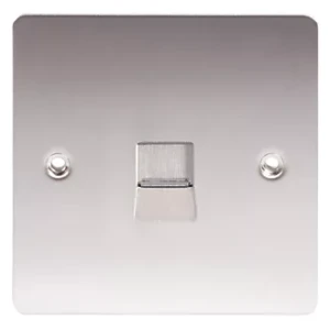 1G Rj11 Telephone (Black) Satin Nickel Y05.269.BK-RJ11