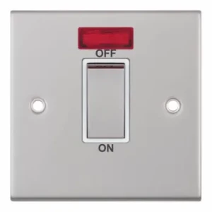 1G 45A Switch + Neon Satin Chrome Y33.263.SC