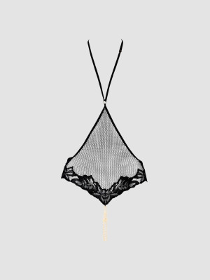 Bracli Body Harnais Seins Nus à Perles London