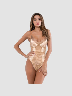 Paris Hollywood Body Dentelle & Satin Beige