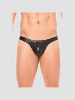 Look Me String Simili Cuir LM2008 Noir