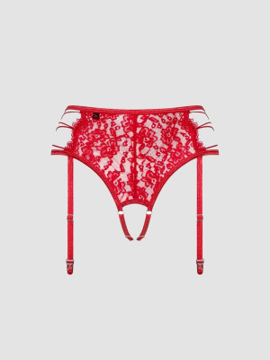 Obsessive Porte-Jarretelles Ouvert Rediosa Rouge